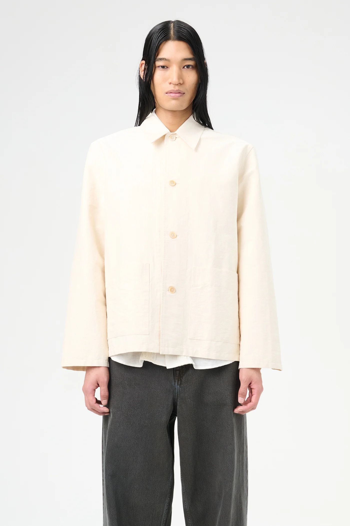 Our Legacy Haven Jacket Natural Rustic Cotton Nylon Size US S / EU 44-46 / 1 - 5 Thumbnail