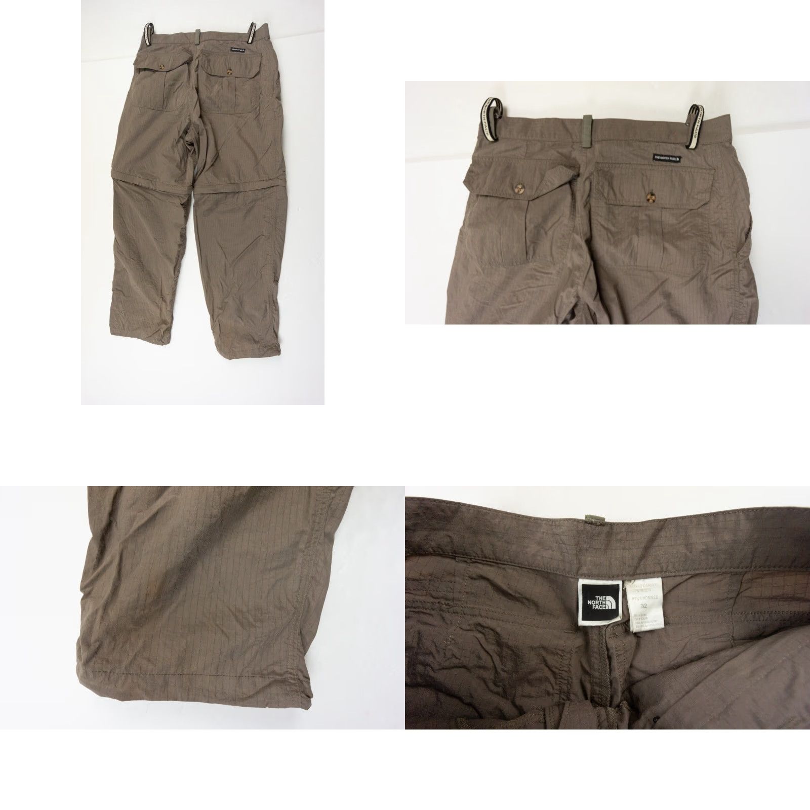 The North Face The North Face Pants Mens 32 Brown Cargo Convertible 5-Pocket Outdoor Regular Pants Mens Brown 32 The North Face Size US 32 / EU 48 - 8 Thumbnail
