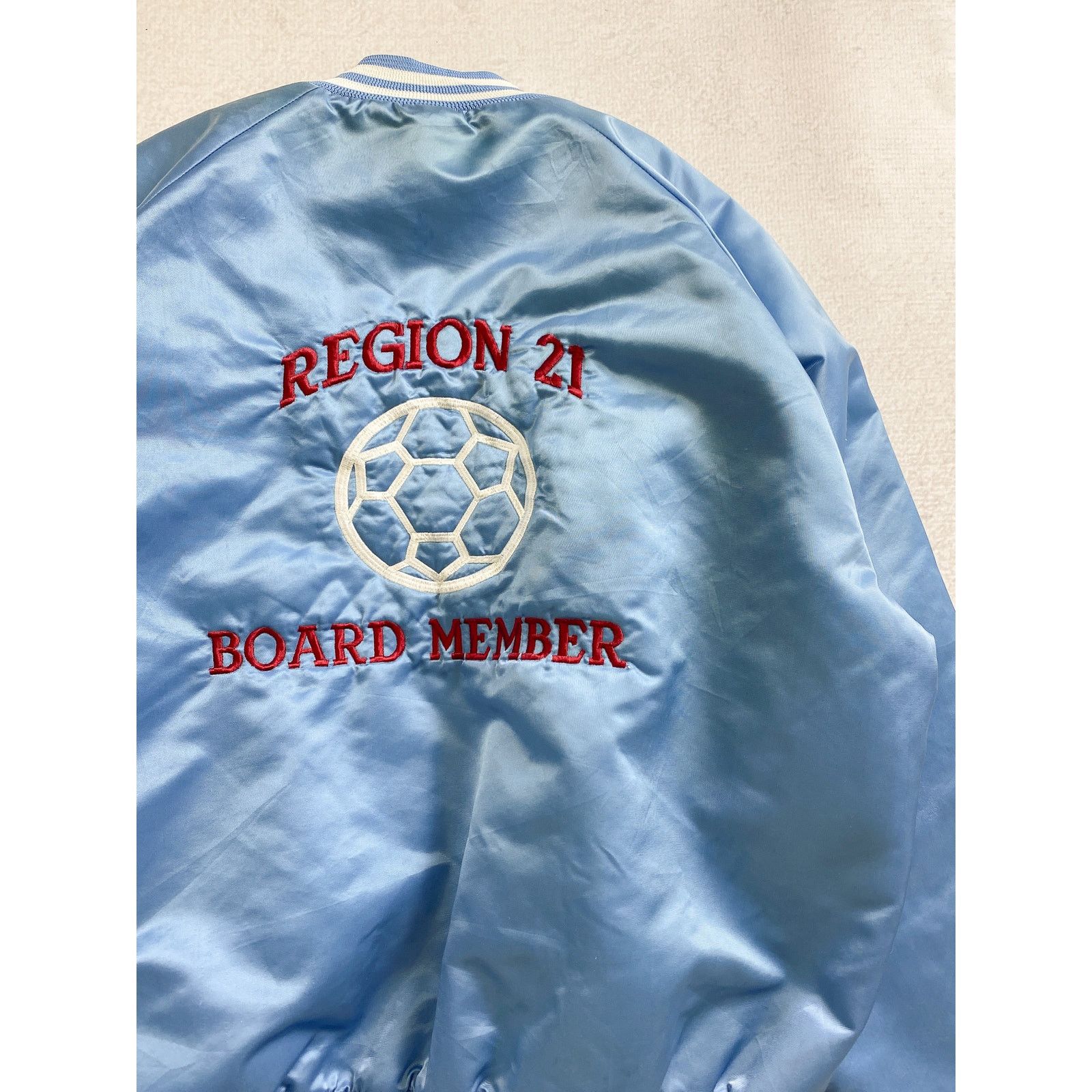 Chalk Line Vintage 90s Chalk Line Blue Bomber Jacket - Men's XL Size US XL / EU 56 / 4 - 4 Thumbnail