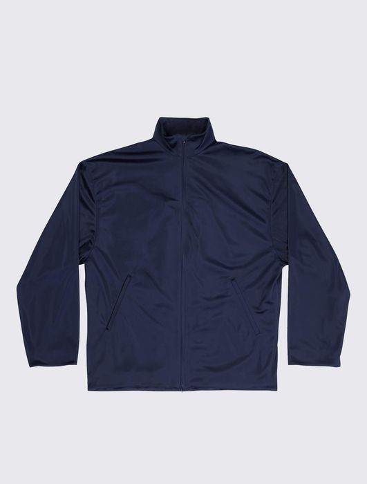 Balenciaga Garde-Robe Tracksuit Jacket in dark blue jersey size 46