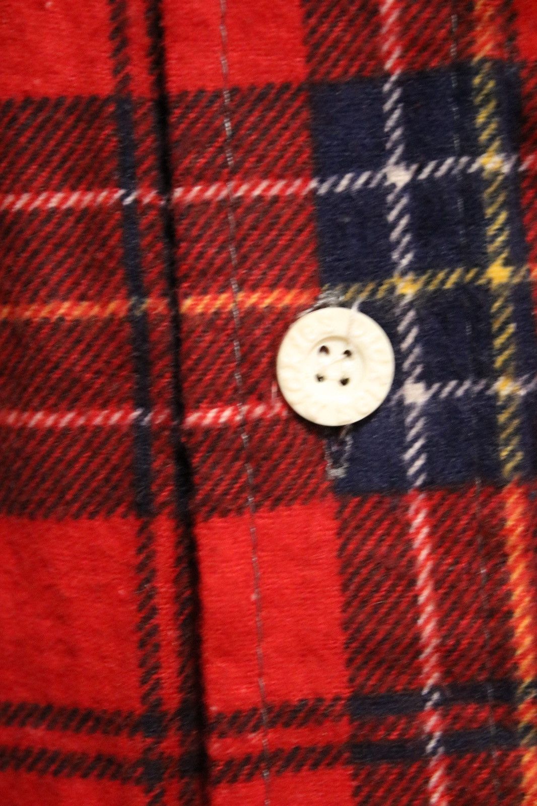 Dickies Deadstock Dickies Red Plaid Flannel Shirt XL Real Vintage Size US XL / EU 56 / 4 - 4 Thumbnail