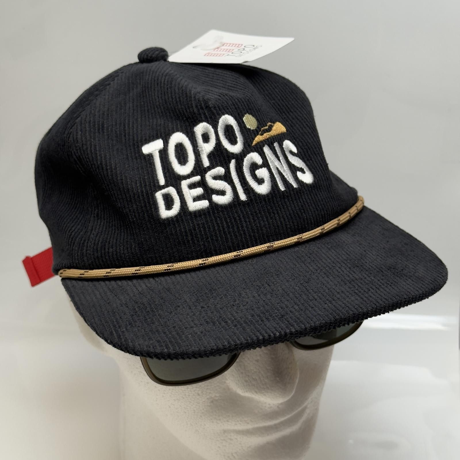 Topo Designs NWT Topo Designs Corduroy Cap Spell Out Trucker Strapback Size ONE SIZE - 1 Thumbnail