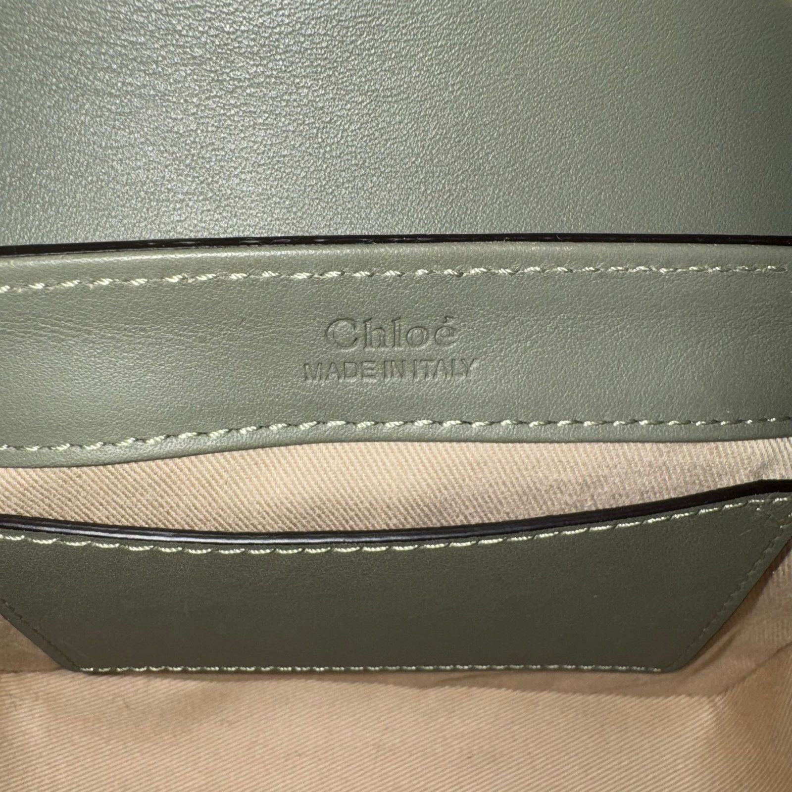Chloe Chloe Crocodile Embossed Mini C Two Way Bag Size ONE SIZE - 13 Thumbnail