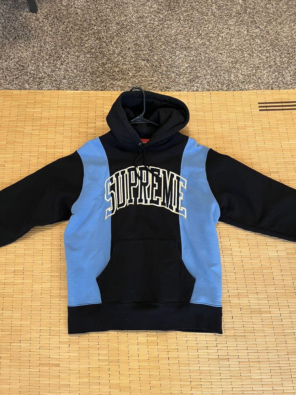 Supreme Supreme Paneled Arc Hooded Sweatshirt | Grailed