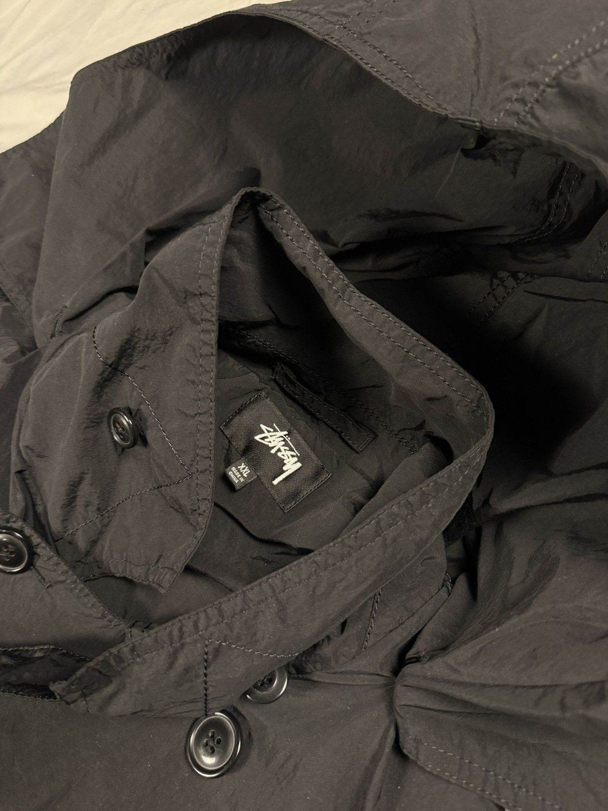 Stussy Stussy Trench Coat Size US XXL / EU 58 / 5 - 8 Thumbnail