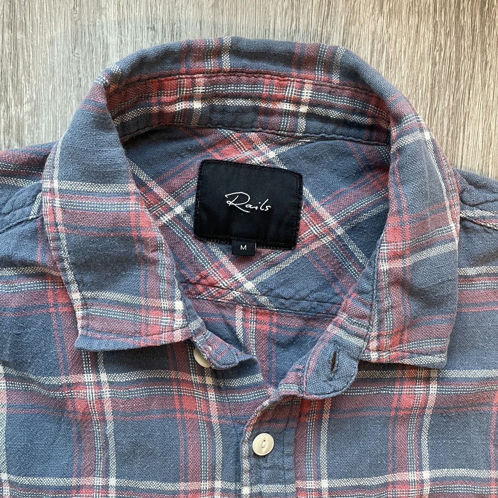 Rails Rails Men's Flannel Shirt Plaid LS Button Down M Size US M / EU 48-50 / 2 - 3 Thumbnail