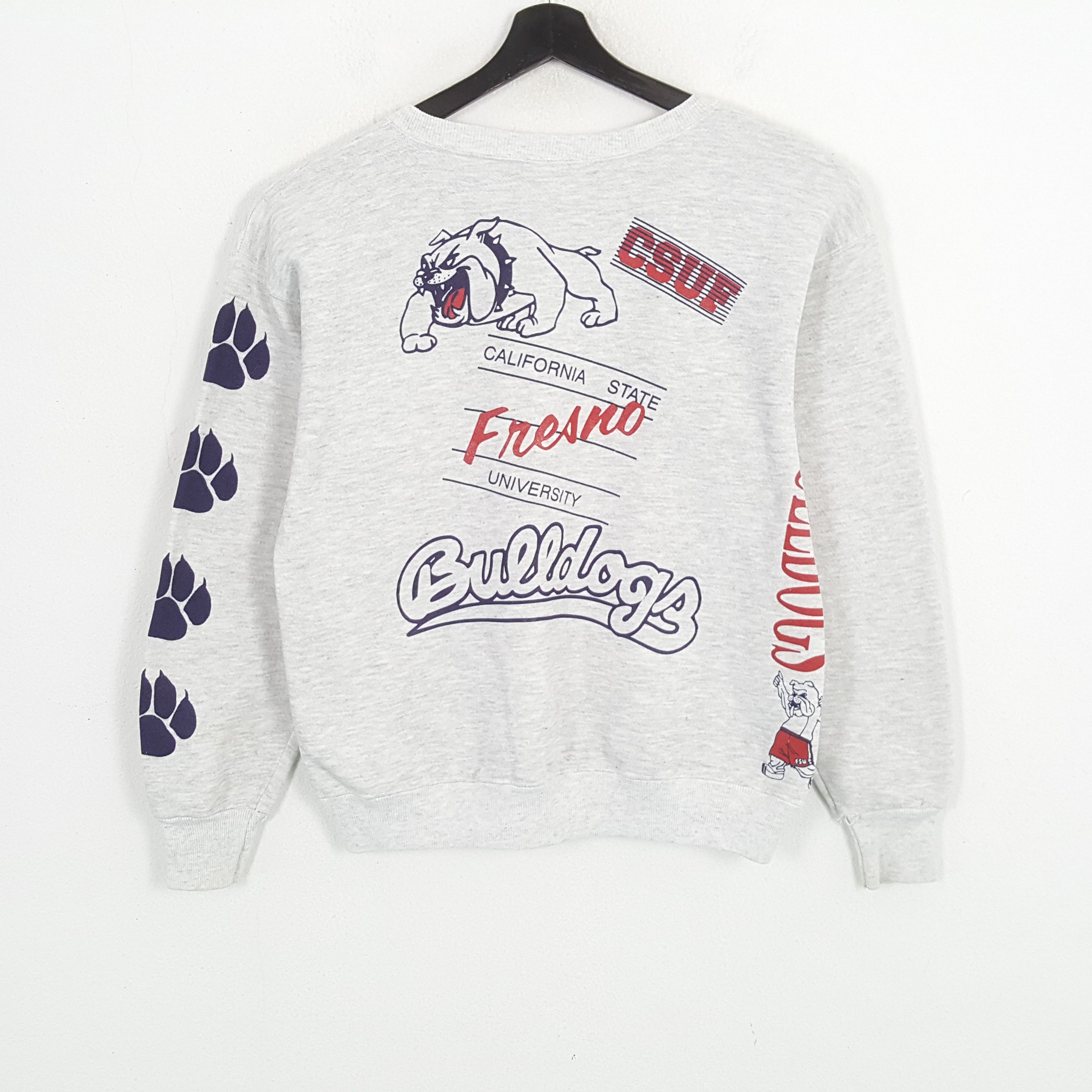 Lee × Vintage FRESNO STATE BULLDOGS Vintage LEE Sweatshirt Size US M / EU 48-50 / 2 - 3 Thumbnail