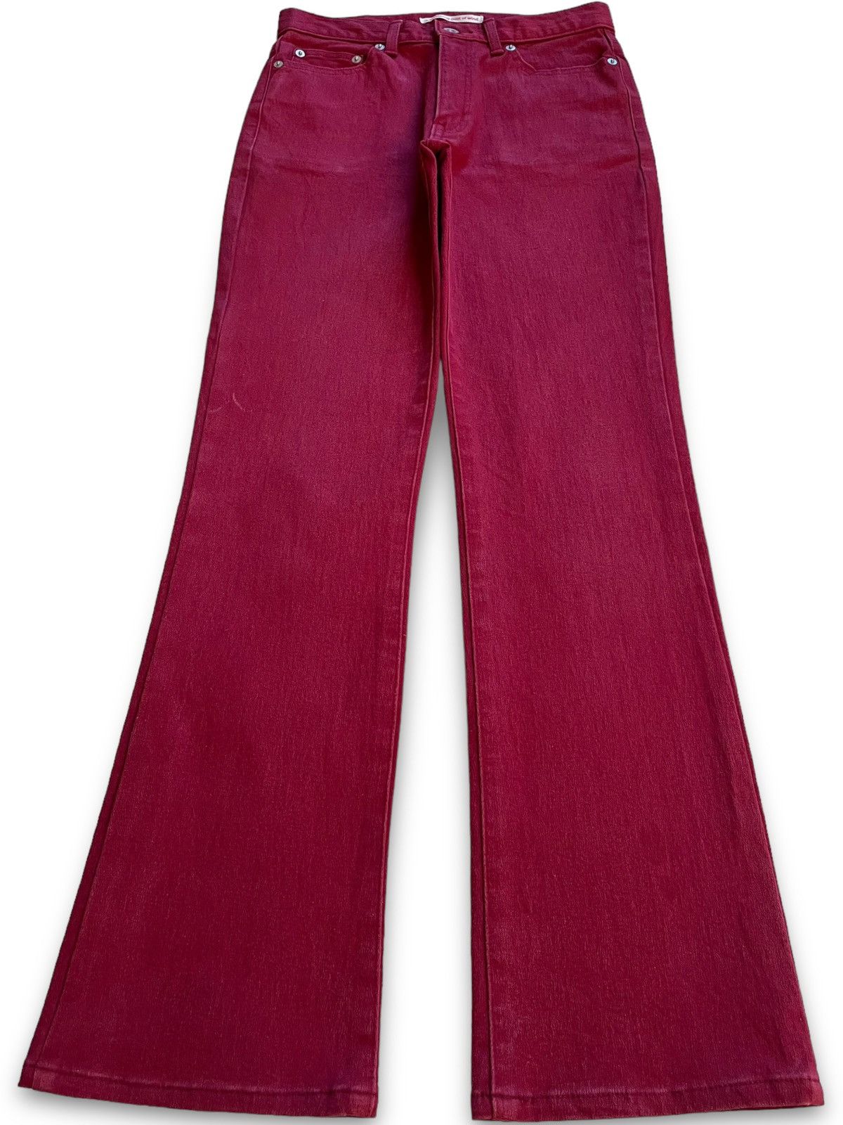 Japanese Brand SALES🔥Vintage Japanese Brand Classic Style Flare Jeans Size 28" / US 6 / IT 42 - 1 Thumbnail