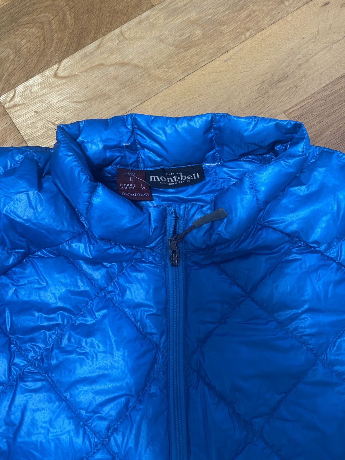 Montbell Montbell women’s puffer jacket blue light down large Size L / US 10 / IT 46 - 6 Thumbnail