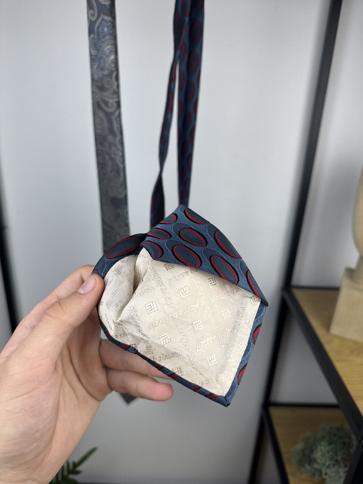 Pierre Balmain Authentic 2x Vintage Pierre Balmain Tie Size ONE SIZE - 8 Thumbnail