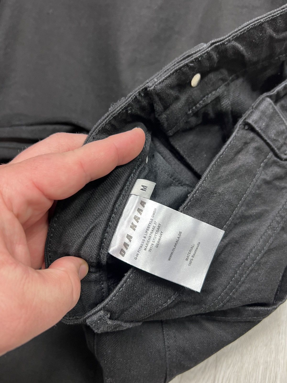 Other Y2K Style Ola Kala Patched Black Denim Pants Stretch Jeans Size US 32 / EU 48 - 13 Thumbnail