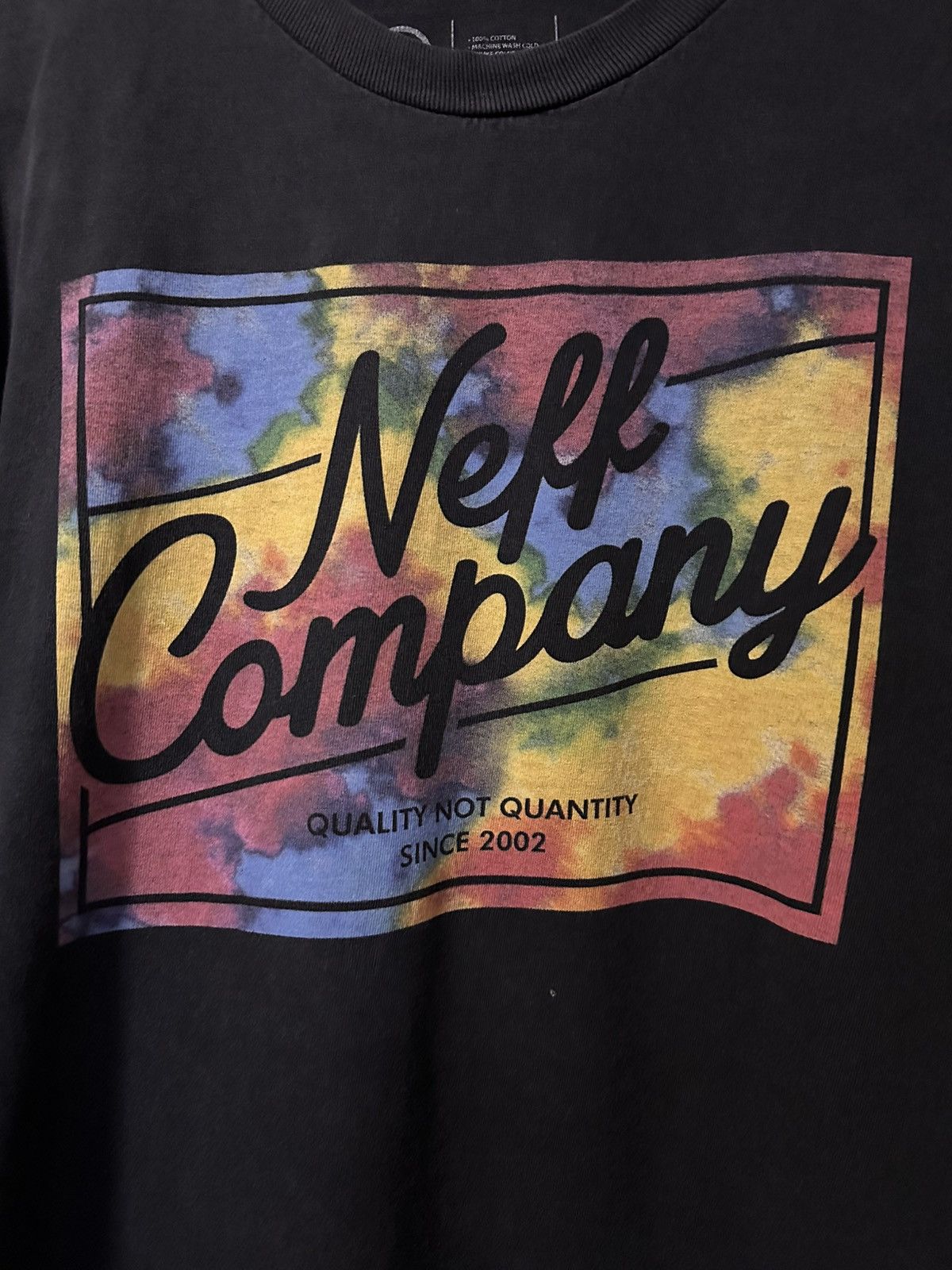NEFF × Vintage Vintage y2k Neff Company black tee Size US L / EU 52-54 / 3 - 2 Thumbnail
