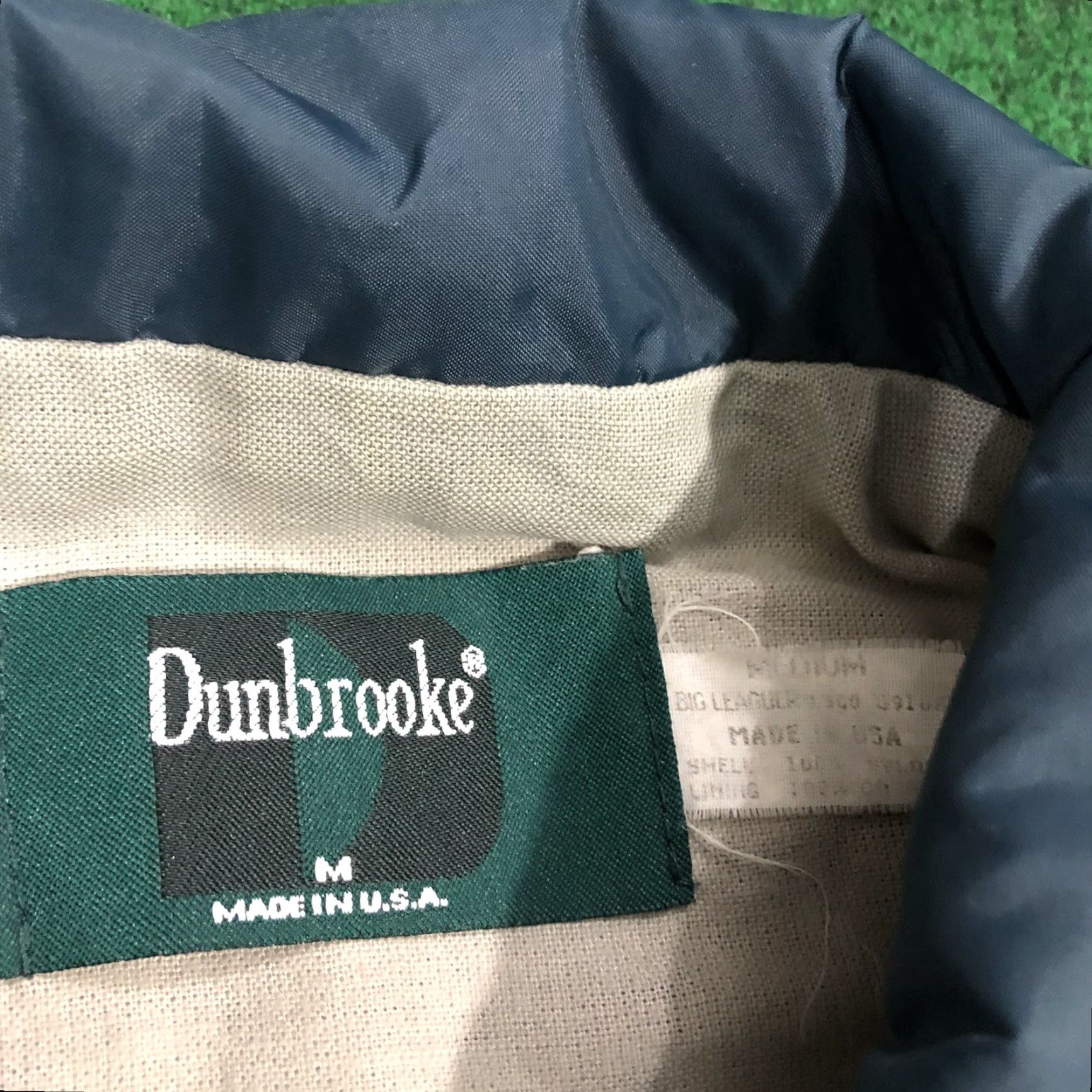 Dunbrooke VINTAGE USS Guadalcanal Mens Jacket Blue Medium CVE-60 Navy Military USA Made Jacket Size US M / EU 48-50 / 2 - 3 Thumbnail