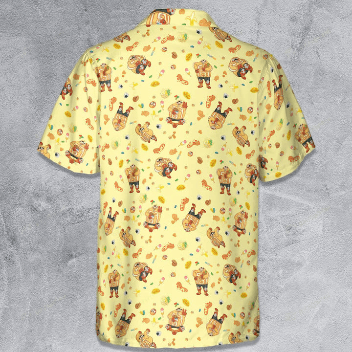 Designer × The Unbranded Brand Taishiro Toyomitsu Fat Gum Hero BNHA Button Down Shirt Size US M / EU 48-50 / 2 - 3 Thumbnail