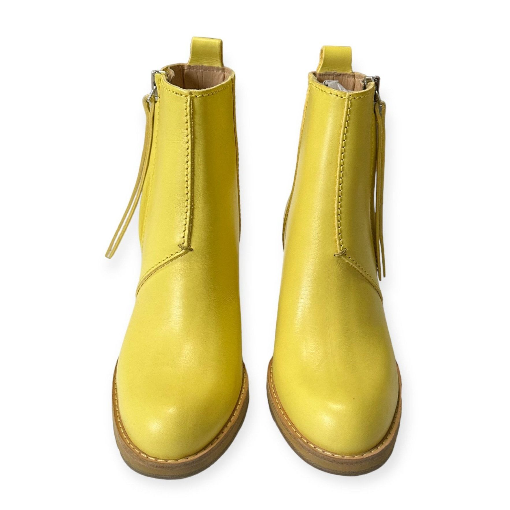 Acne Studios New in Box Acne Studios The Pistol Ankle Boots in Yellow Le Size US 7 / IT 37 - 9 Thumbnail