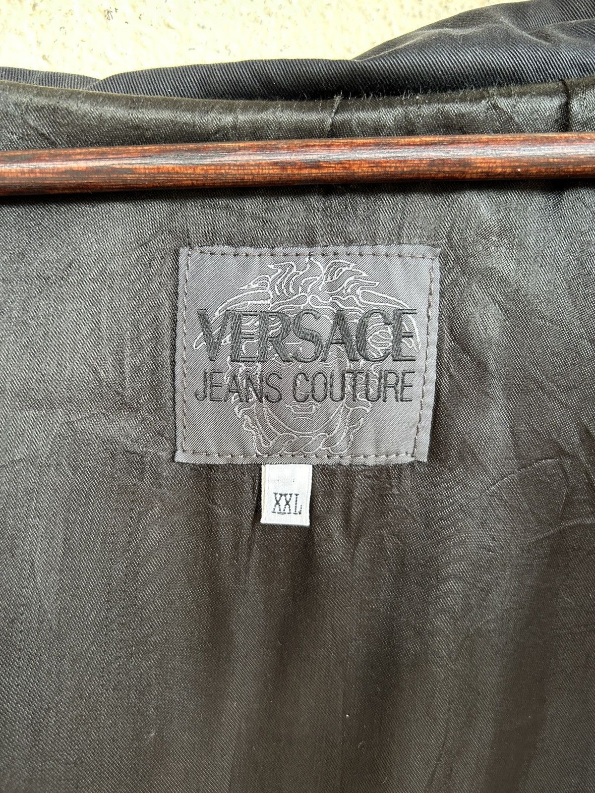 Versace × Versace Jeans Couture Ittierre Studded Trucker Jacket Size US XXL / EU 58 / 5 - 9 Thumbnail