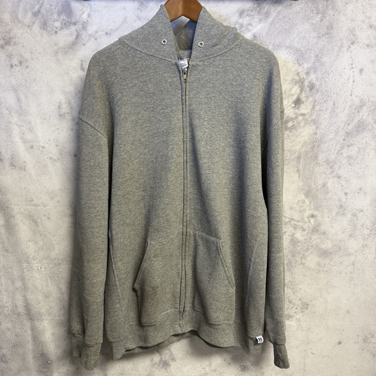 Russell Athletic Vintage Y2K Russell Athletic Full Zip Hoodie Sweatshirt 2XL Size US XXL / EU 58 / 5 - 1 Thumbnail