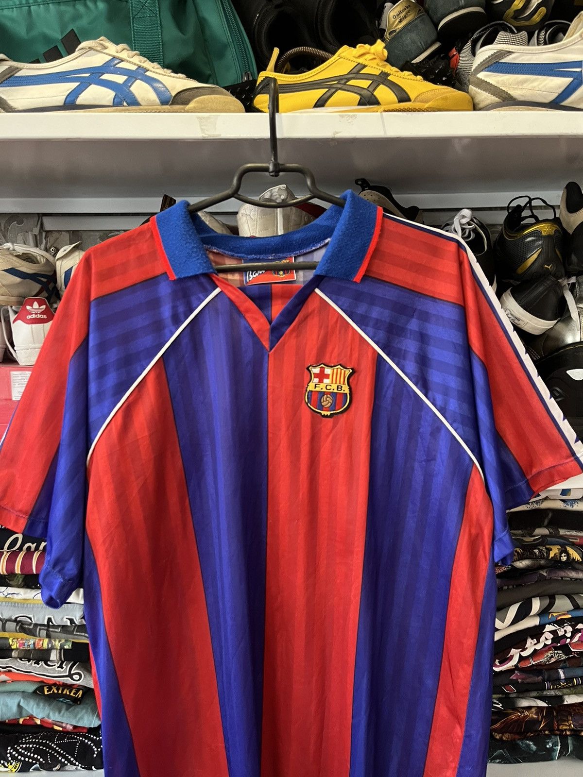 Vintage FC BARCELONA Vintage Romario #10 Football Soccer Jersey Size US L / EU 52-54 / 3 - 3 Thumbnail