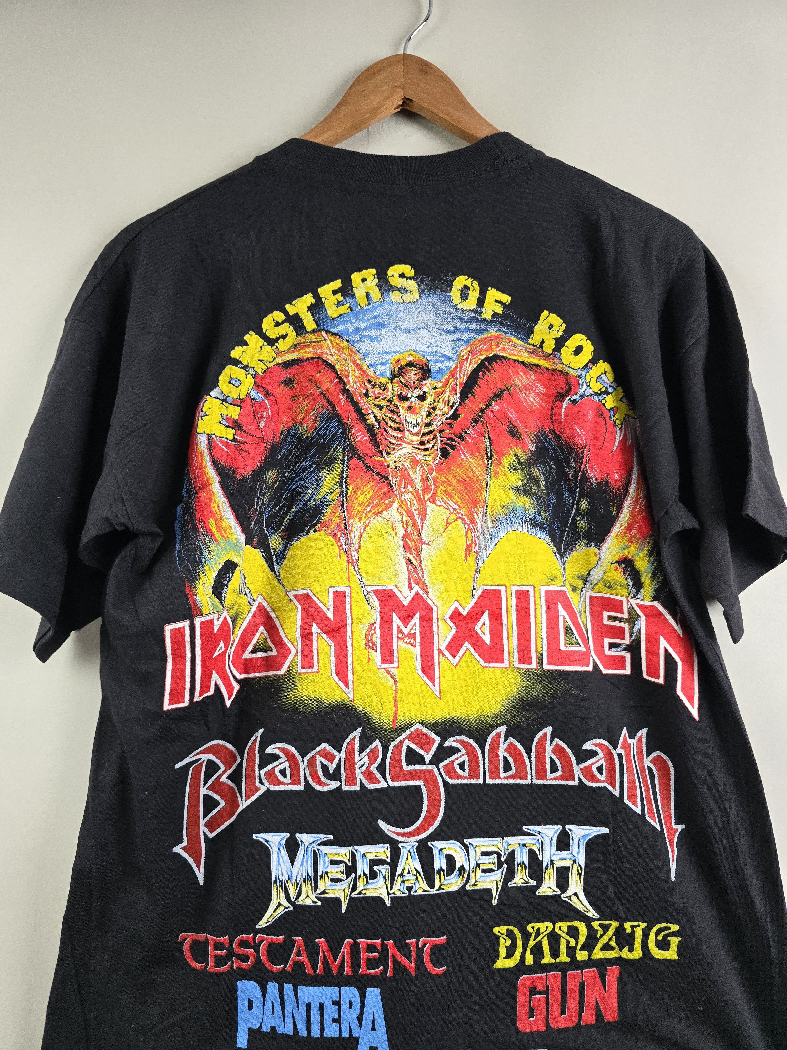 Band Tees × Megadeth × Vintage 90s Megadeth Monsters Of Rock L 21.5" 27.5" Size US L / EU 52-54 / 3 - 6 Thumbnail