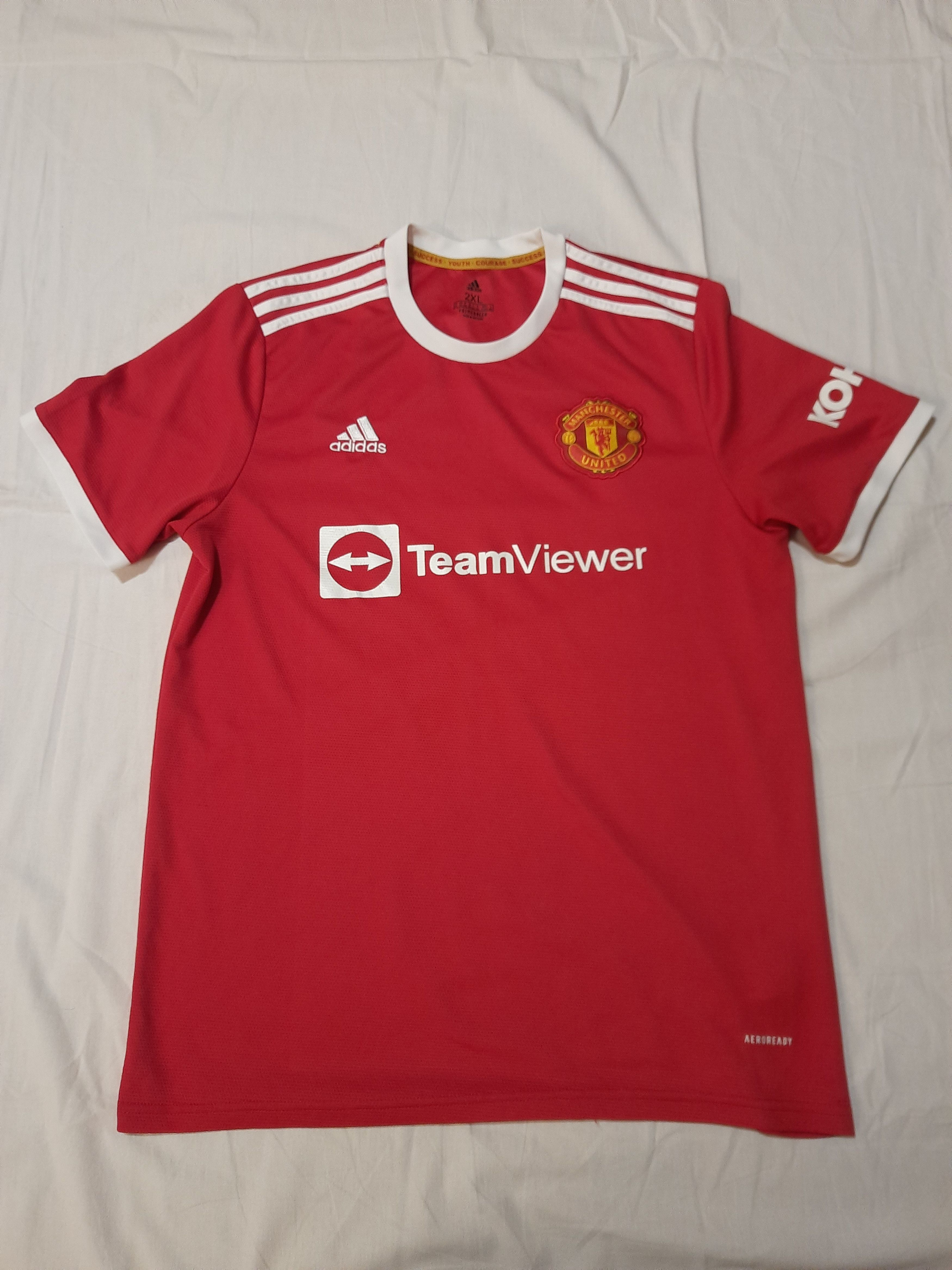 Other Manchester United Adidas Football Soccer Jersey Y2k Size US XL / EU 56 / 4 - 1 Thumbnail