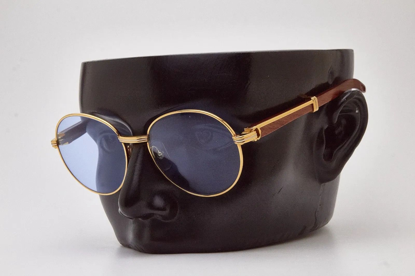 Cartier Sunglasses Cartier Bagatelle Bubinga Wood Size ONE SIZE - 3 Thumbnail