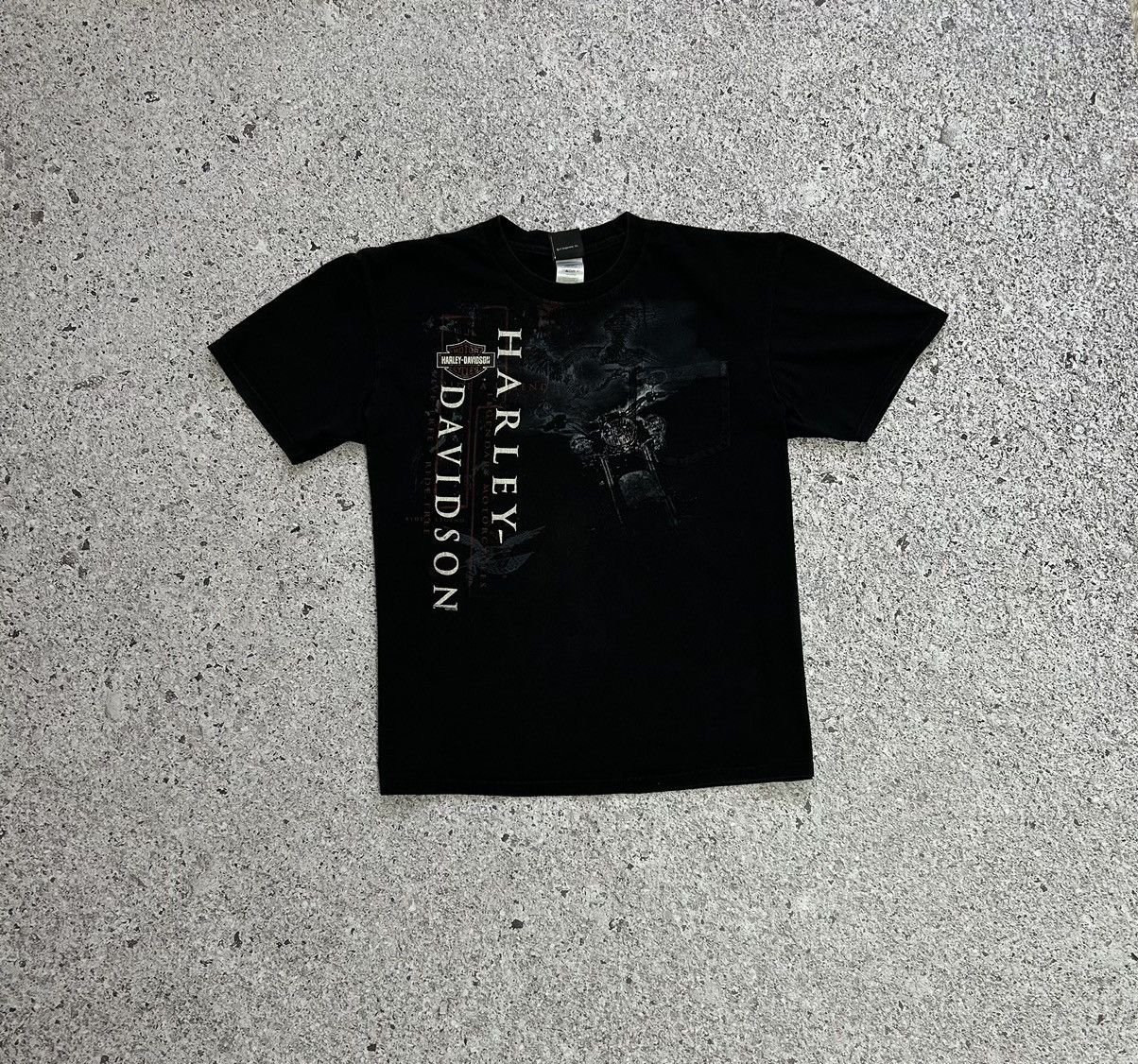 Band Tees × Harley Davidson × Vintage Vintage 2011 Harley Davidson Power Shop Weil Germany T-Shirt Size US XL / EU 56 / 4 - 6 Thumbnail