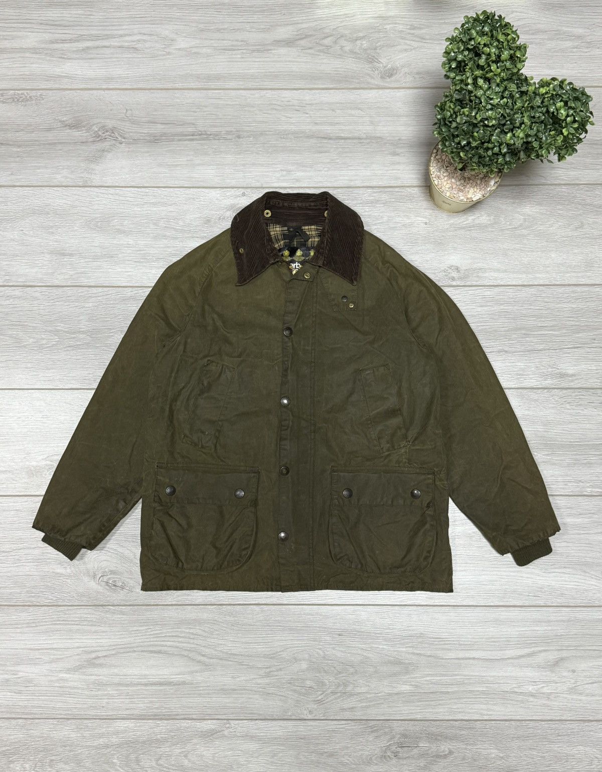 Barbour Barbour Bedale waxed zip jacket coat Size US S / EU 44-46 / 1 - 4 Thumbnail