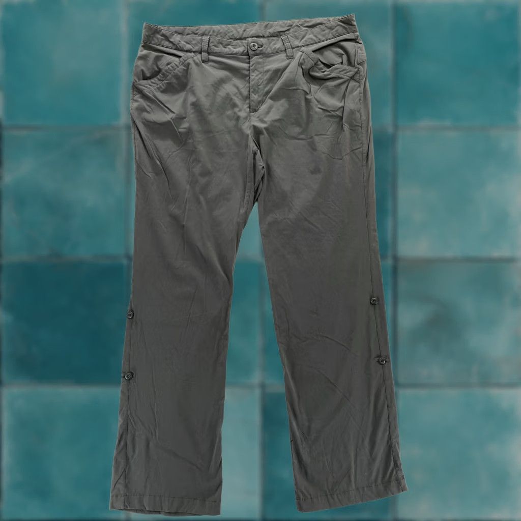 Eddie Bauer Eddie Bauer Travex Pants Women's 16 Gray Stretch Nylon Convertible Cargo Size 38" / US 16 / IT 52 - 1 Thumbnail
