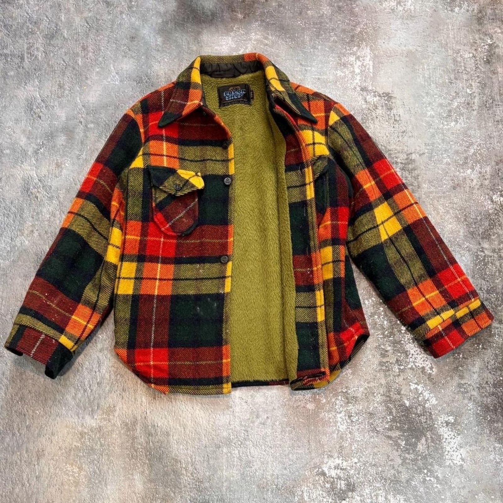 Sears × Vintage Vintage 90s CPO Flannel Shirt. Red & Green Sears Put On Shop Size US S / EU 44-46 / 1 - 2 Thumbnail