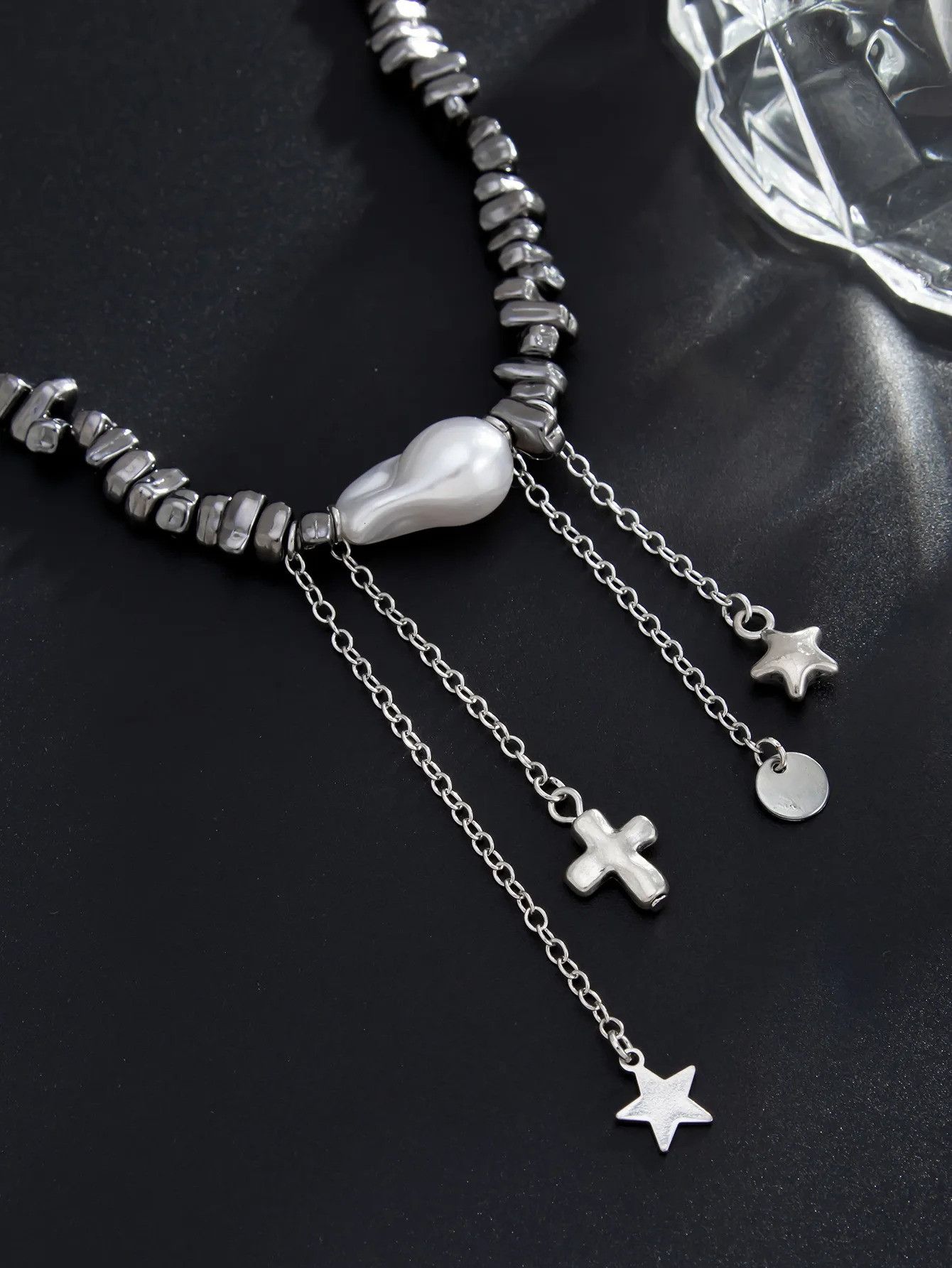 Vintage Beaded Simple Star Necklace Size ONE SIZE - 7 Thumbnail