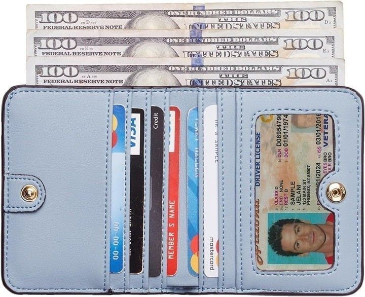 Other Womens Rfid Blocking Small Compact Bifold Leather Wallet Size ONE SIZE - 2 Thumbnail