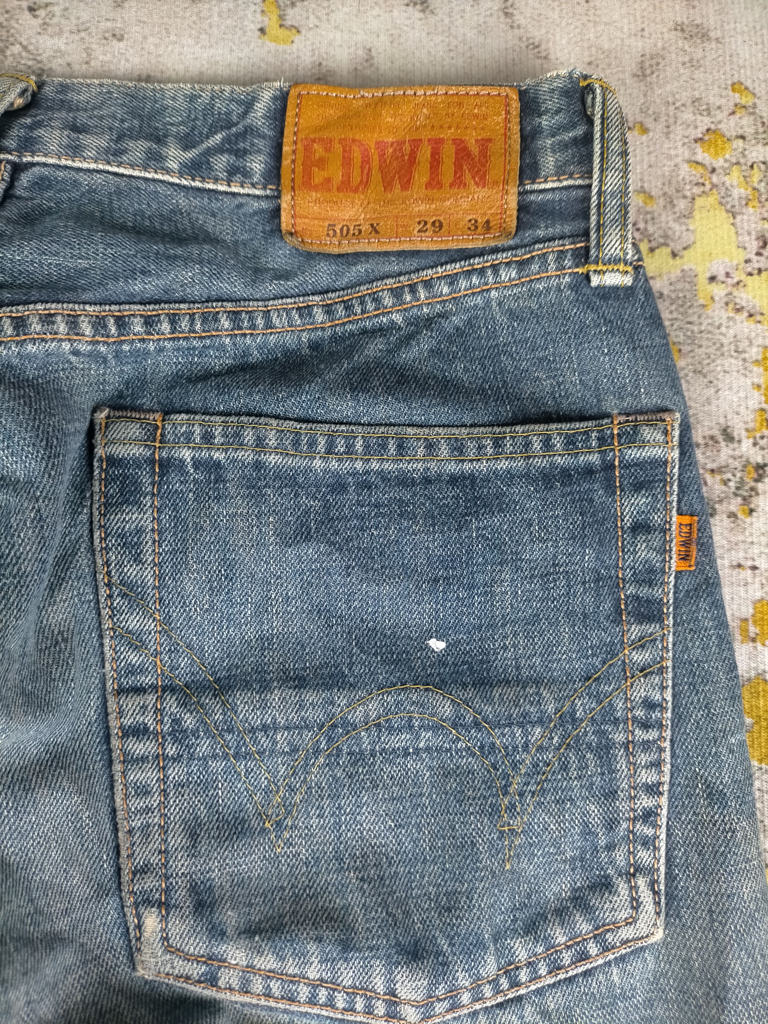 Edwin 🔥Edwin 505X Mudwash Selvedge Jeans Size US 29 - 6 Thumbnail