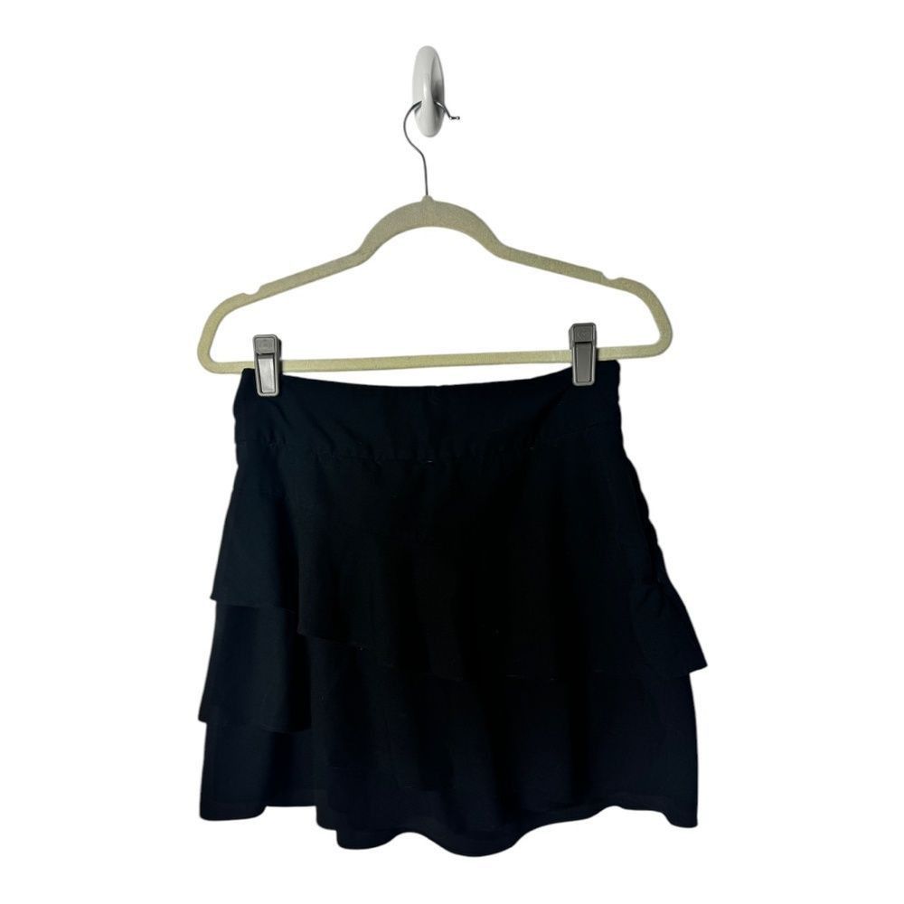 Other The Limited Black Tiered Ruffle Mini Skirt Women’s Size 4 Size 27" / US 4 / IT 40 - 4 Thumbnail