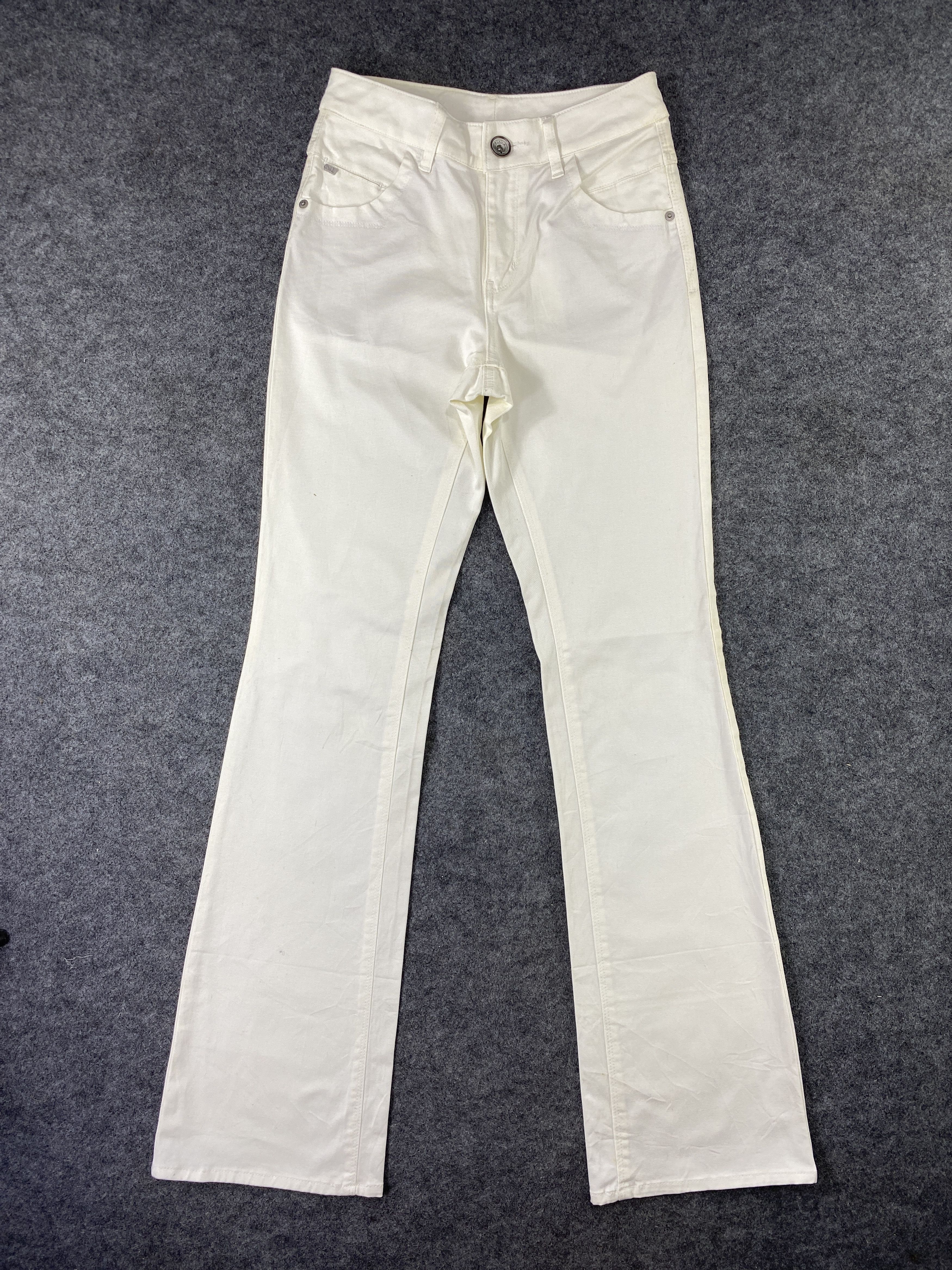 Jean Bobson Flare white Jeans - J1122 Size US 27 - 1 Thumbnail