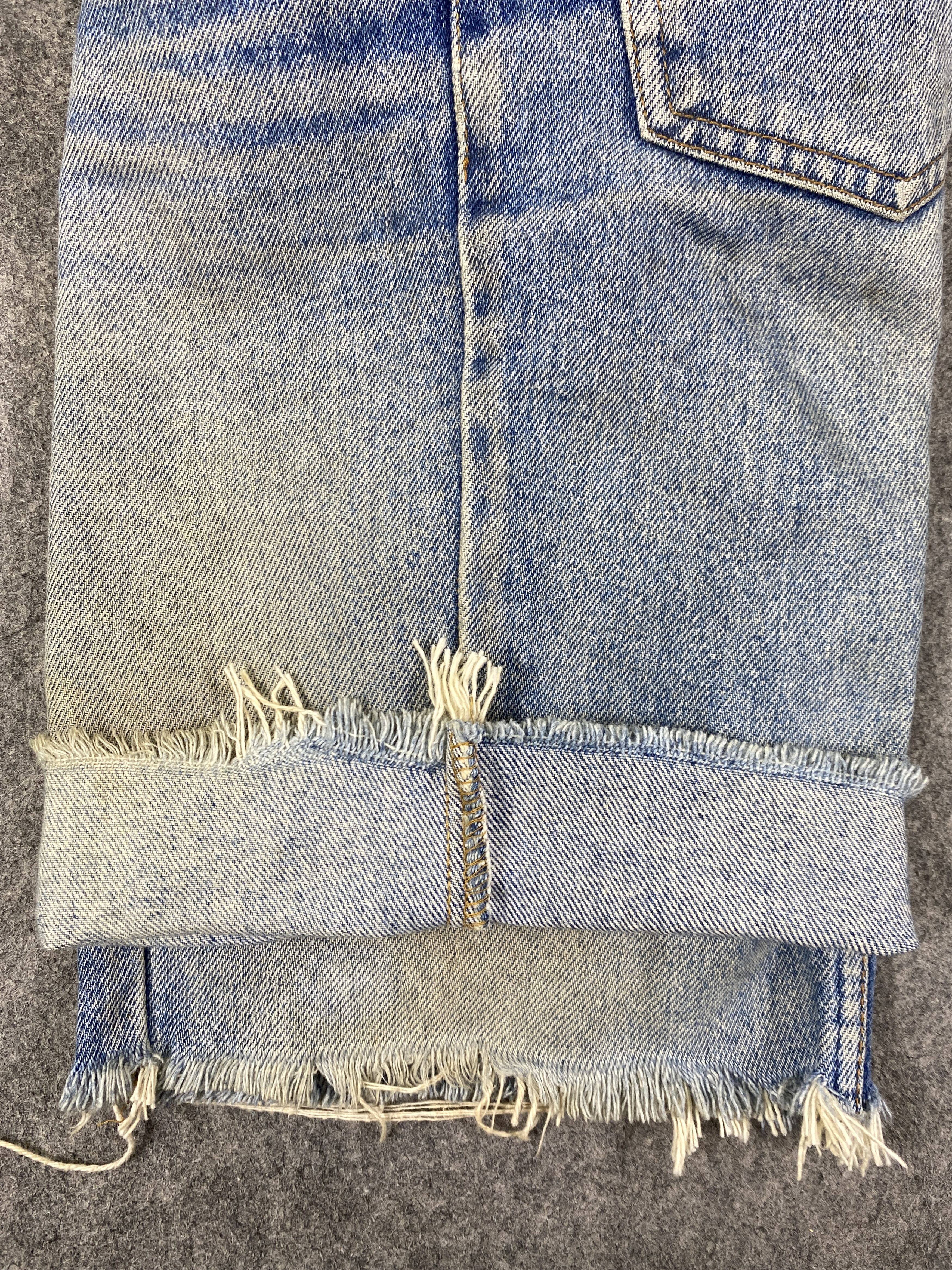 Levi's Faded Blue Vintage Levi's 515 Short Jeans 29x10 - JN3352 Size US 29 - 7 Thumbnail