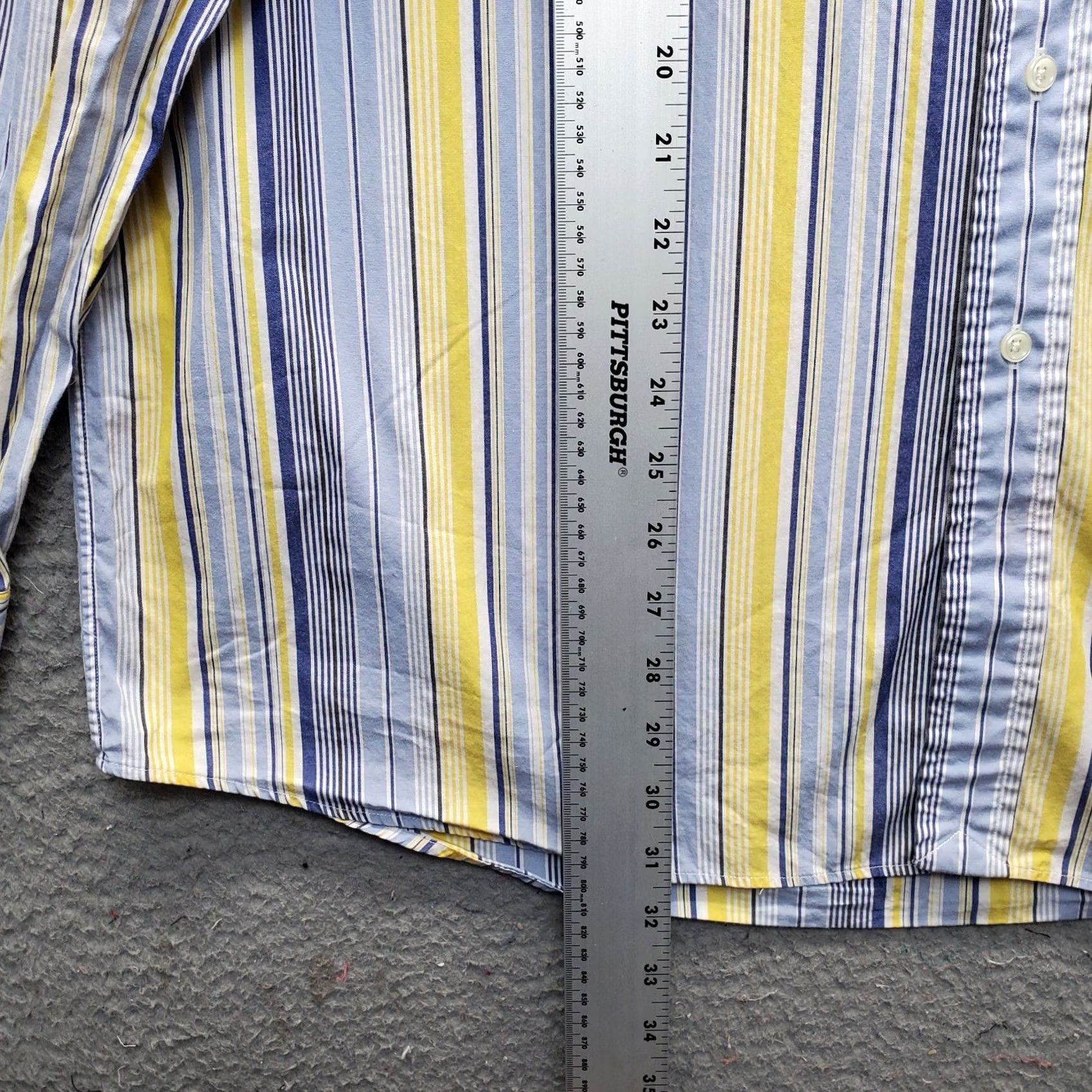 Polo Ralph Lauren VTG Polo Ralph Lauren Westerton Shirt Mens XL Multicolor Two Ply Cotton Button Up Size US XL / EU 56 / 4 - 3 Thumbnail