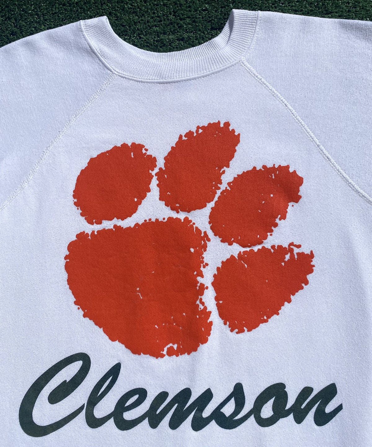 Vintage VTG 80’s 20/20 Clemson University Raglan Sweatshirt Medium Size US M / EU 48-50 / 2 - 3 Thumbnail