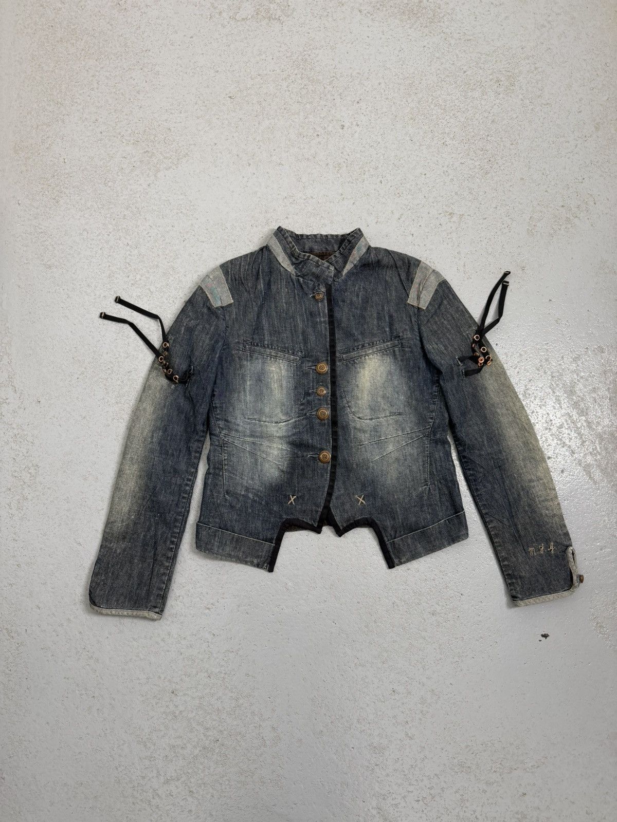 Marithe + Francois Girbaud Vintage Marithe Francois Girbaud Streetwear Jacket Size M / US 6-8 / IT 42-44 - 1 Thumbnail