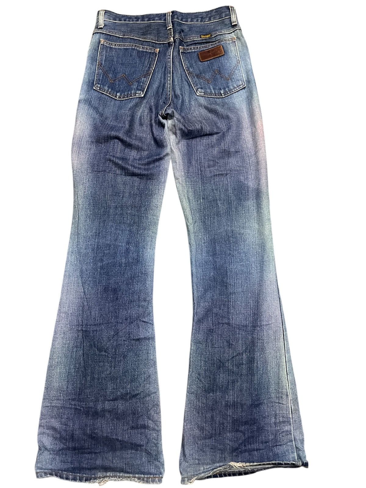 Wrangler 💥Vintage Lady Wrangler FLARE BOOTCUT Seasoned Jeans Size 30" / US 8 / IT 44 - 1 Thumbnail