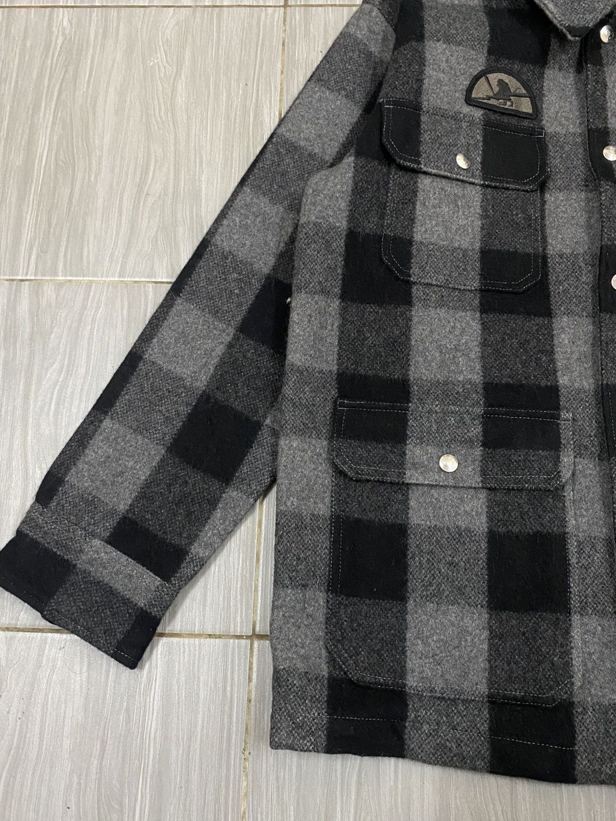 Filson Santastic Heavy Wool Mackinaw Style Jacket Plaid Size US XL / EU 56 / 4 - 5 Thumbnail