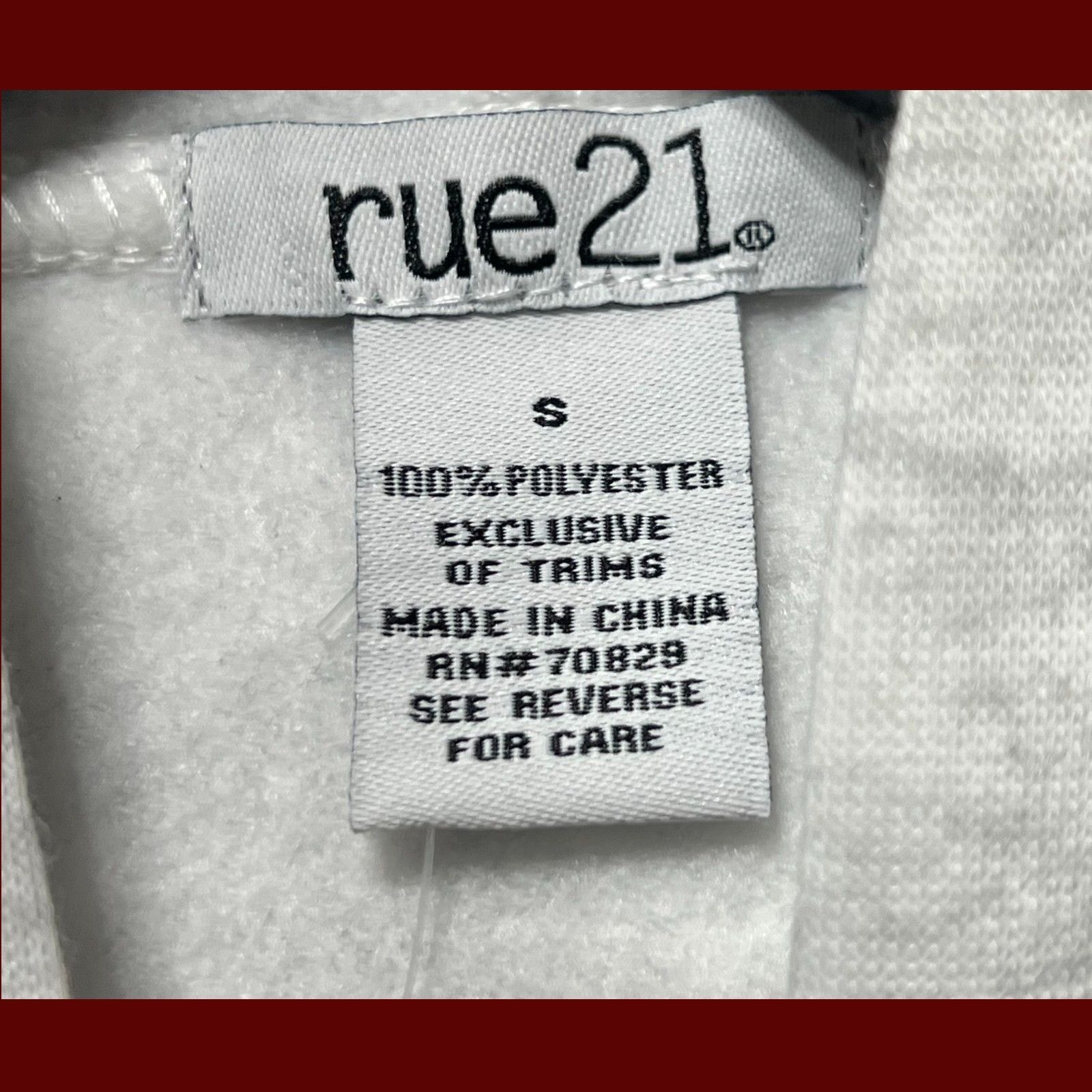 rue21 Rue 21 - Men's Long Sleeve Hooded Sweatshirt - Gray - Small Size US S / EU 44-46 / 1 - 9 Thumbnail