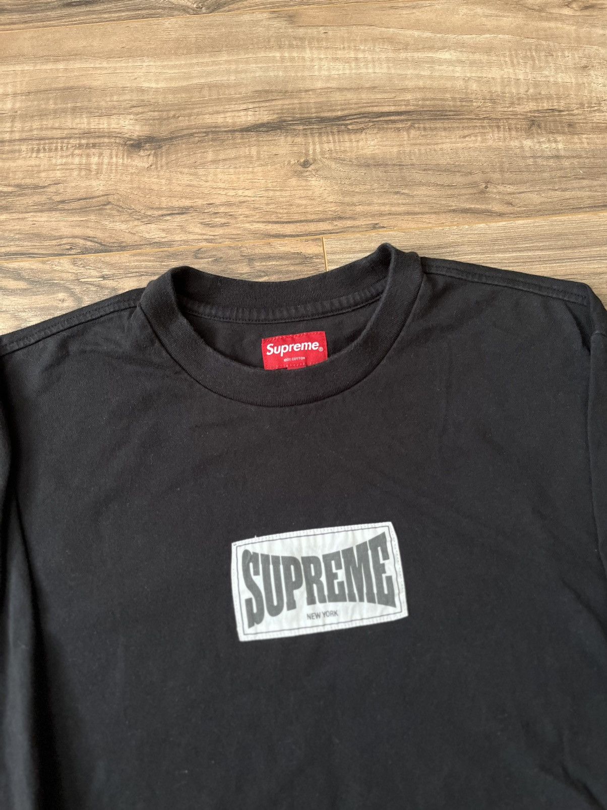 Supreme Supreme Woven Label L/S Top | Grailed