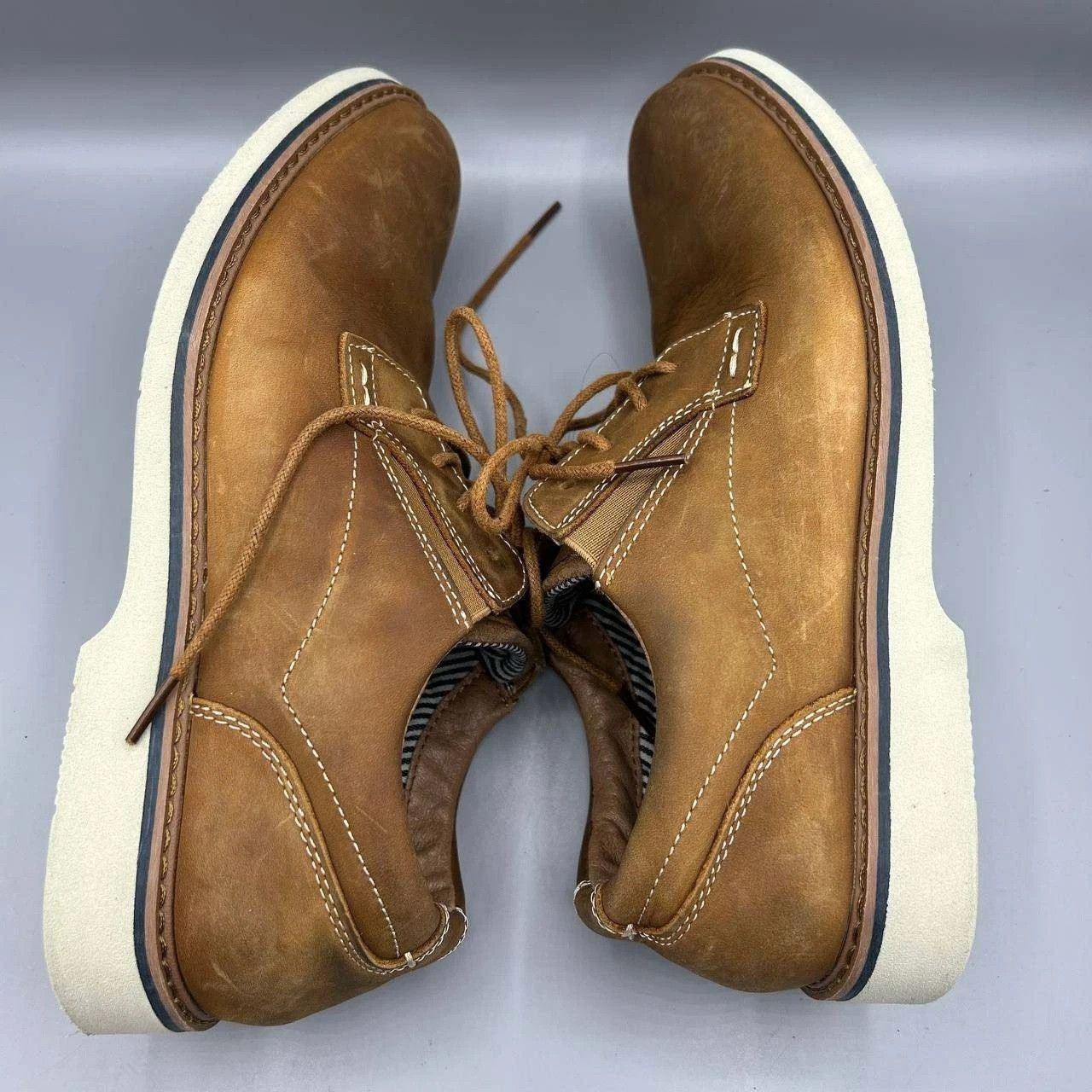 Nunn Bush Nunn Bush Oxford Shoes Men Leather Plain Toe 84792-239 8M Size US 8 / EU 41 - 9 Thumbnail
