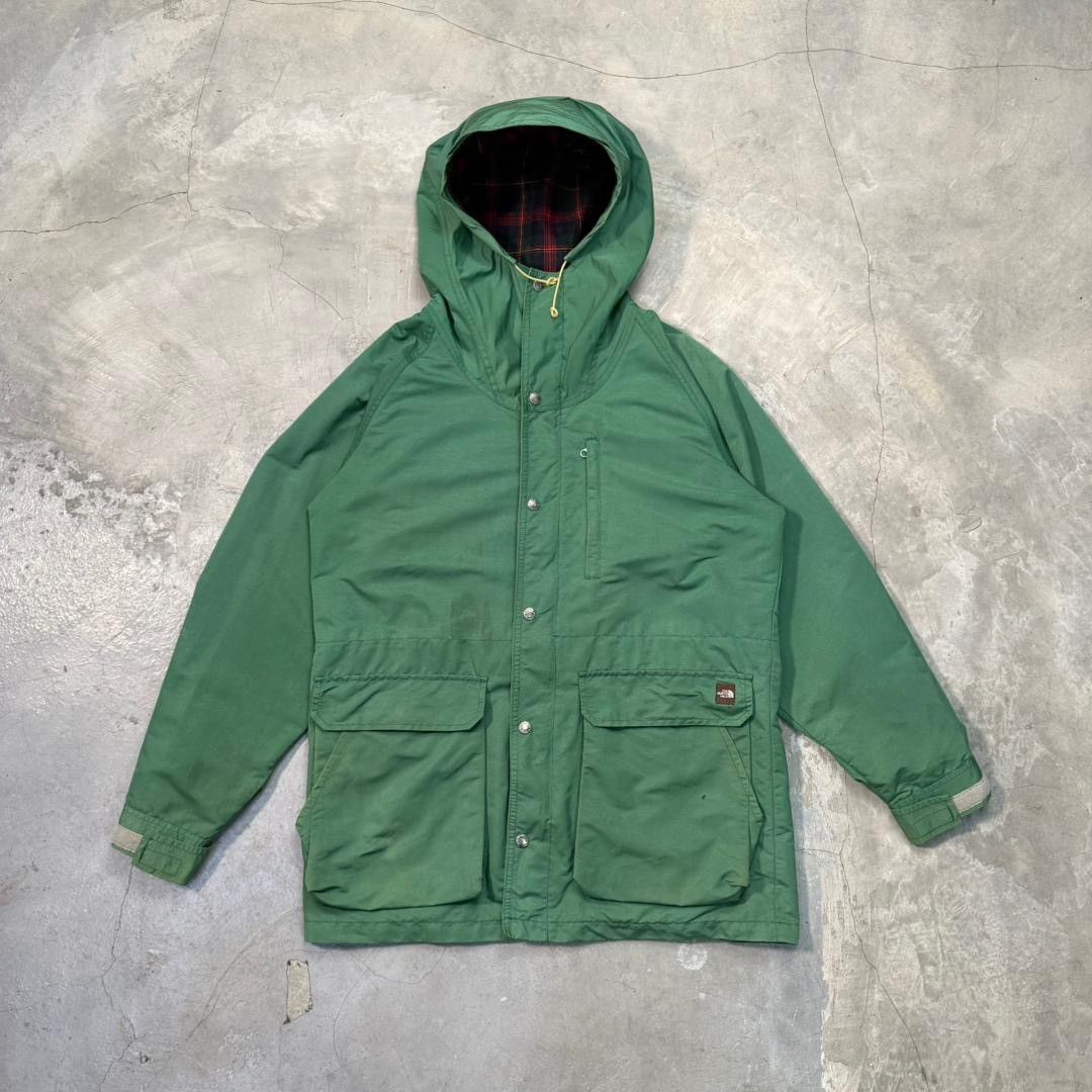 The North Face Vintage The North Face Brown Label Hood Mountain Parka Green Size US XL / EU 56 / 4 - 1 Thumbnail