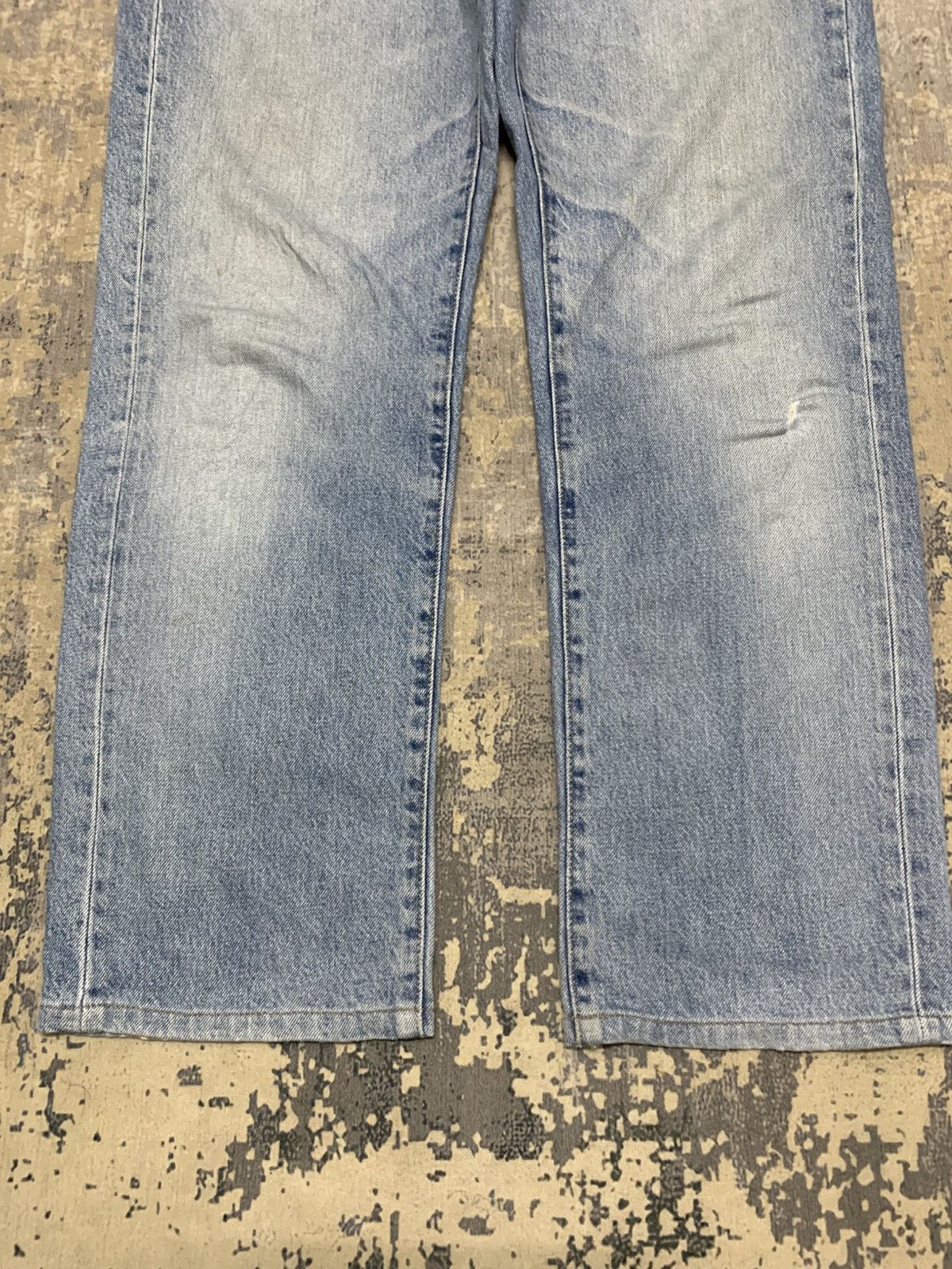 Uniqlo GRUNGE Vtg Uniqlo Rusty Distress Regular Fit Straight Size US 34 / EU 50 - 5 Thumbnail