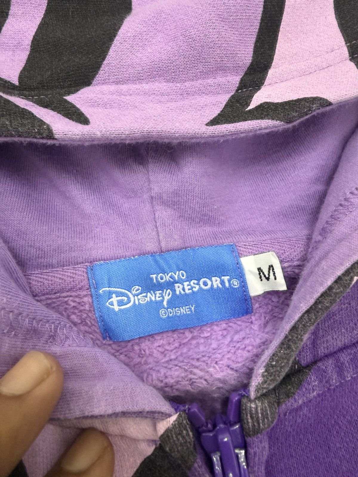 Disney 🔥 Y2K Mickey Full Printed Disney Resort Zipper Sweat Hoodie Size US S / EU 44-46 / 1 - 6 Thumbnail