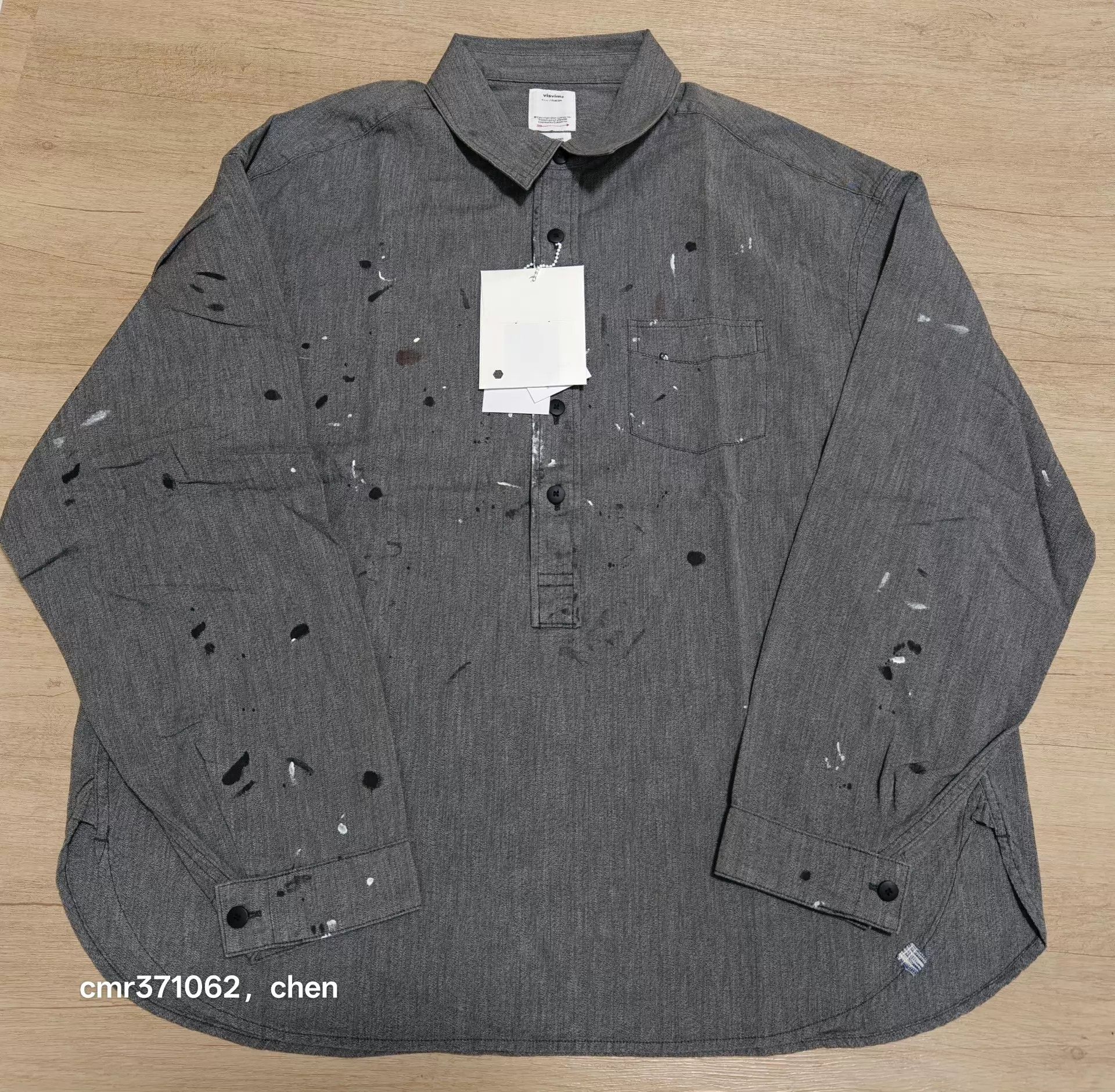 Visvim VISVIM 26SS 1910 P.O. CHAMBRAY L/S indigo 2 loose Size US M / EU 48-50 / 2 - 4 Thumbnail