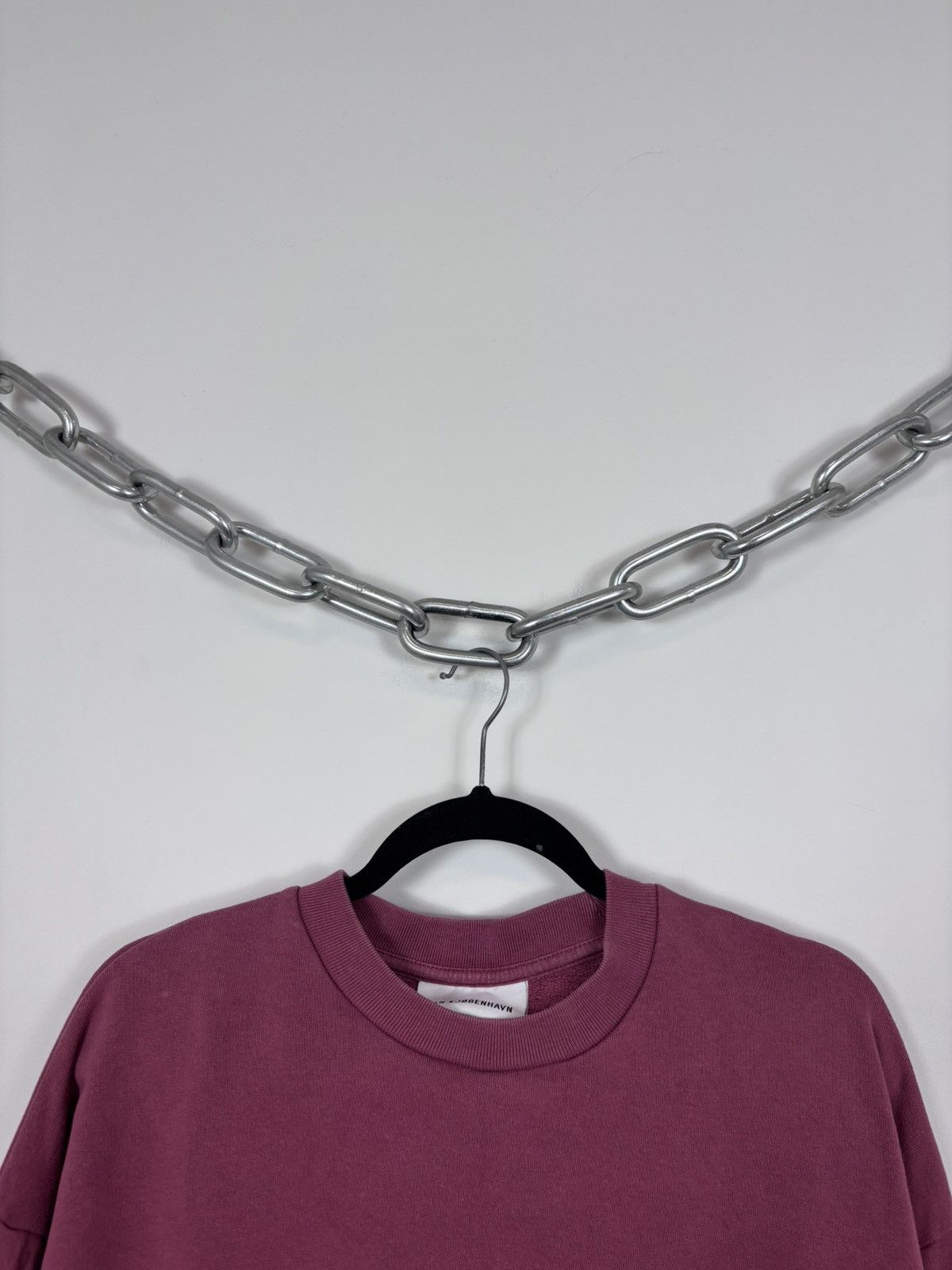 Han Kjobenhavn Han Kjobenhavn Men’s SS21 Big Embroidered Logo Sweatshirt Size US M / EU 48-50 / 2 - 5 Thumbnail