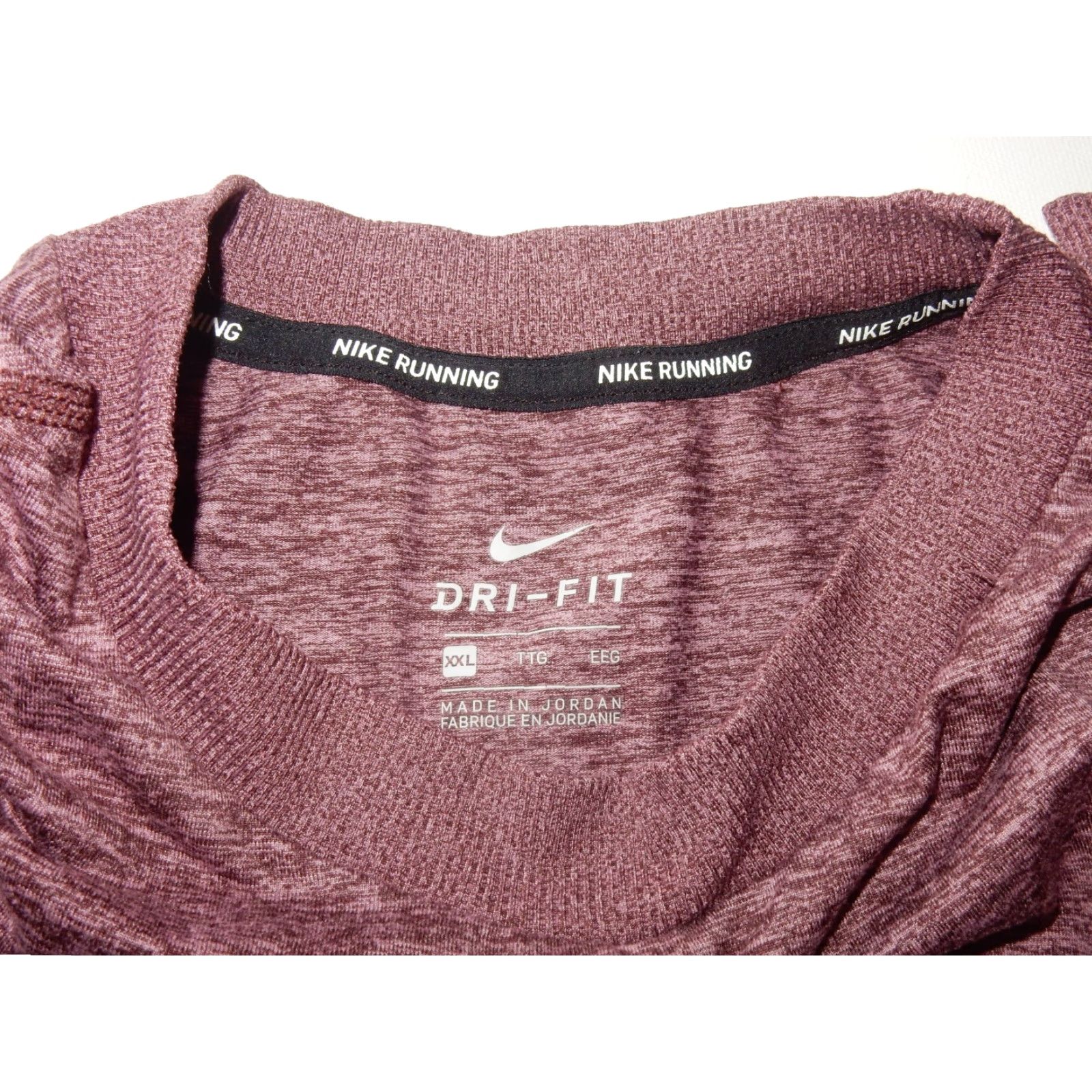 Nike Nike Men's T Shirt XXL Running Long Sleeve Activewear Purple 2XL Mens Size US XXL / EU 58 / 5 - 5 Thumbnail