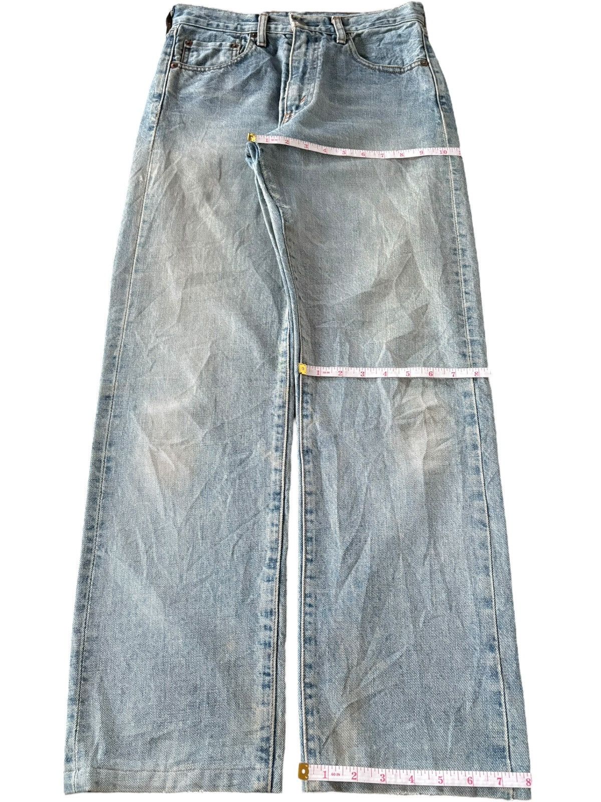 Levi's Vintage 90s Levis 502 Big E Selvedge Faded Wash Loose Jeans Size US 28 / EU 44 - 10 Thumbnail